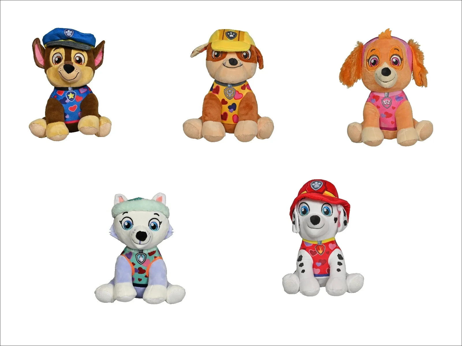 Plüschtiere Paw Patrol 18cm,mehrfach sortiert,VE4